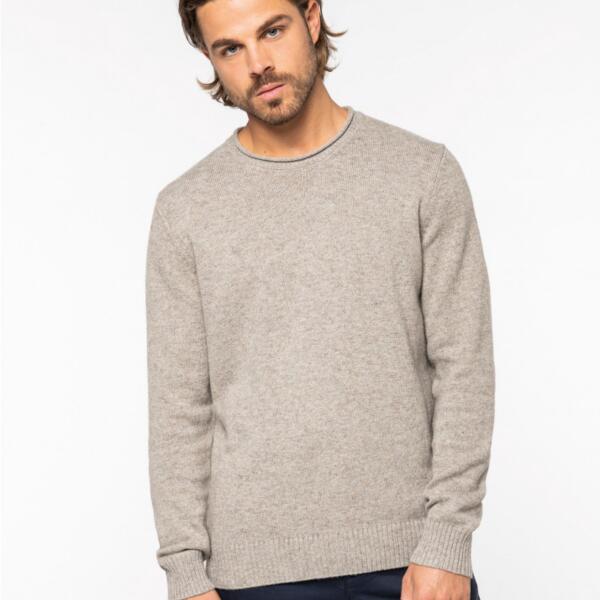 Herren Pullover Raw Edge with Merino Wool NS910 Miniaturansicht