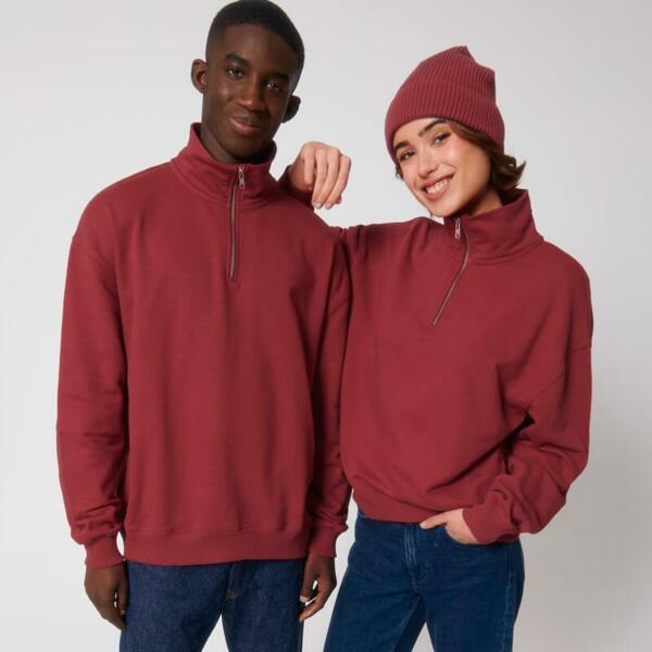 Unisex Sweatshirt Miller Dry STSU795 Miniaturansicht