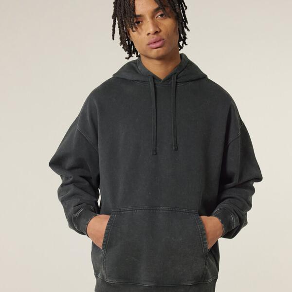 Slammer 2.0 Vintage - Oversize Garment-Dyed-Hoodie-Sweatshirt Miniaturansicht