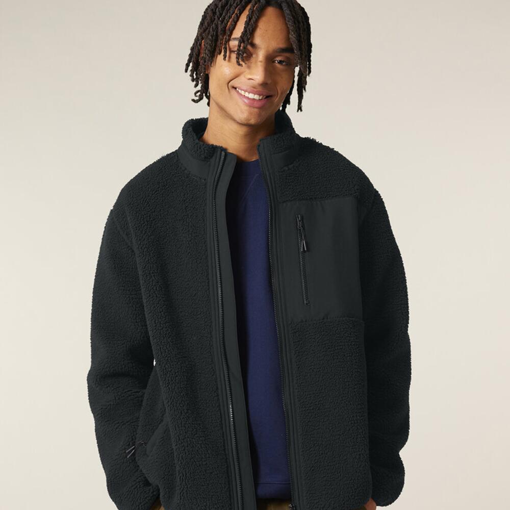 Unisex Sherpa-Jacke (Brooker) Miniaturansicht