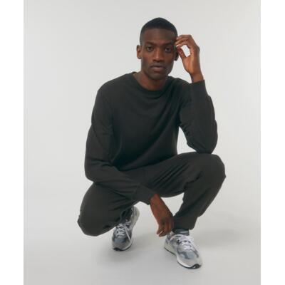 Unisex Matcher vintage - Stückgefärbtes Unisex-Sweatshirt aus Terry mit Rundhalsausschnitt und normaler Passform Miniaturansicht