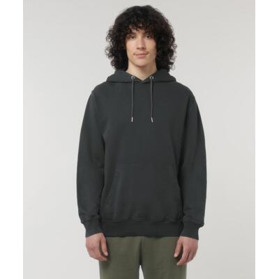 Archer Vintage - Stückgefärbter Unisex-Hoodie aus Terry mit normaler Passform Miniaturansicht