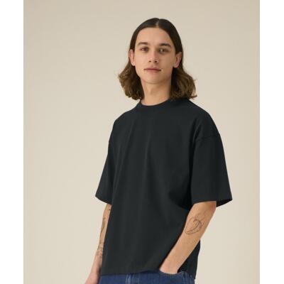 Heavyweight Boxy T-Shirt aus Bio-Baumwolle (Asher) Miniaturansicht