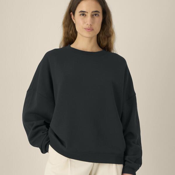 Stella Lianna - Das Damen-Rundhals-Sweatshirt aus Baumwolle-TENCEL™ Modal Miniaturansicht